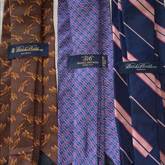 👔BROOKS BROTHERS TIES (3) - Picture 6 of 8